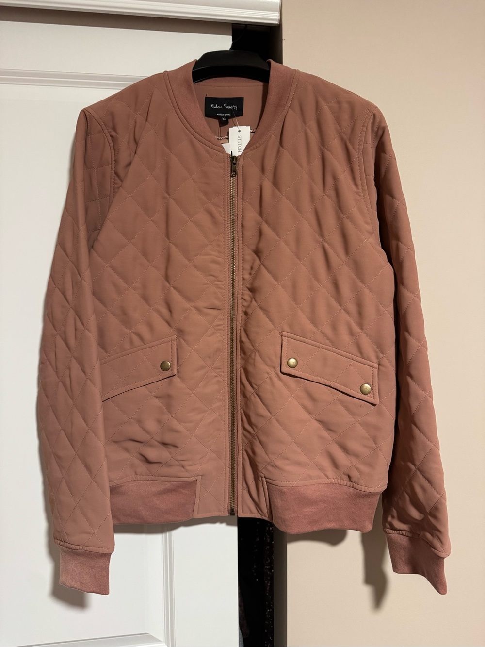 Eden Society Melodie Quilted Bomber Jacket - Picture 6 of 8